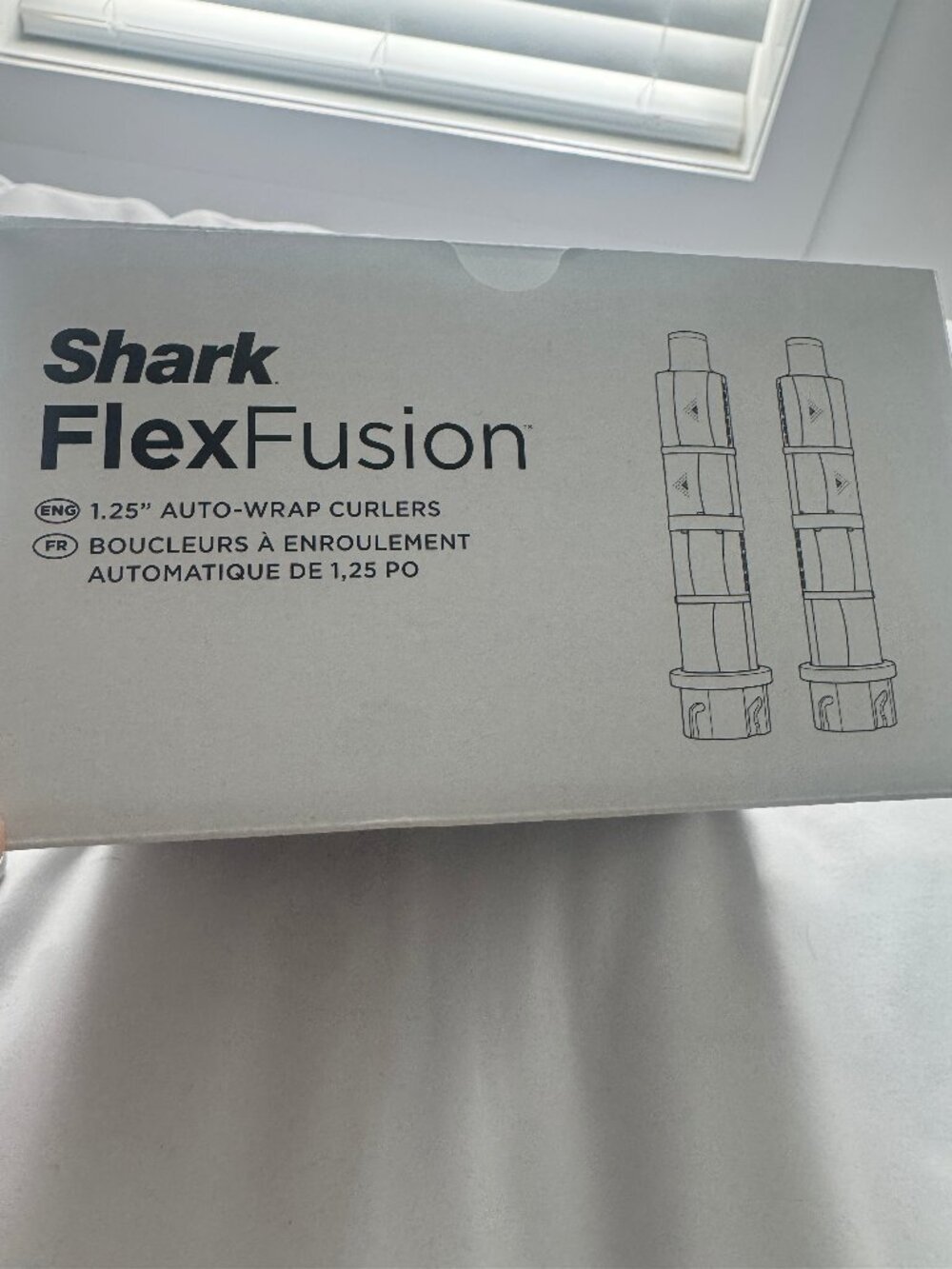 NIB Shark Flexfusion 1.25 auto wrap curlers